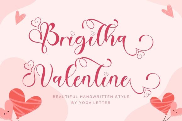 Brigitha Valentine Font for High-Impact Marketing
