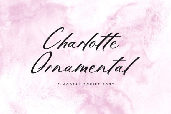 Charlotte Ornamental Font for Elegant Web Design