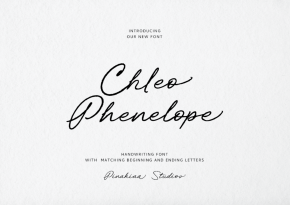 Chleo Phenelope Font: Elevating Small Business Branding