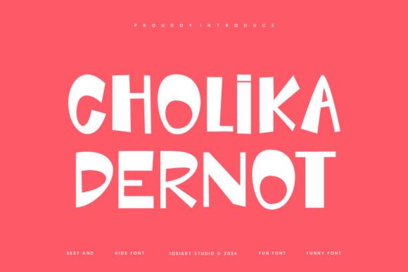 Cholika Dernot Font: A Handwritten Typeface for Branding