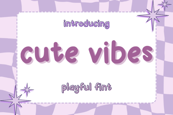 Cute Vibes Font: Playful Typography for Web Design
