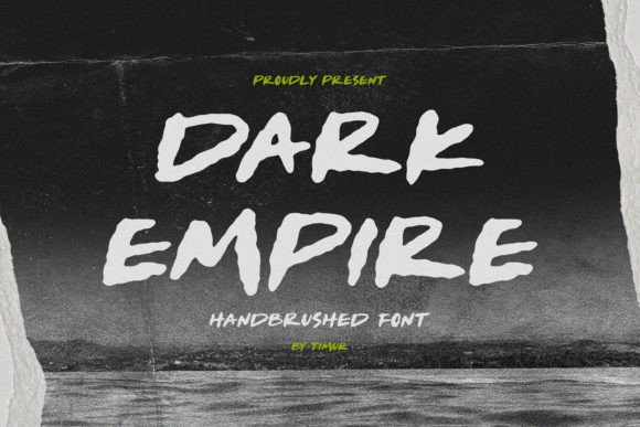 Dark Empire Font: Adding Edge to Modern Web Design