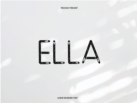 Ella: A Sweet Script Font for Crafters and Sellers
