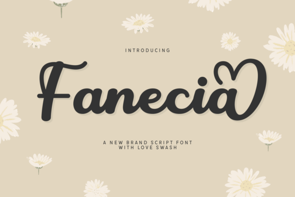 Fanecia Font: Romantic Script for Digital Design