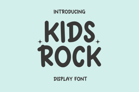 Kids Rock Font: Playful Typography for Web Design