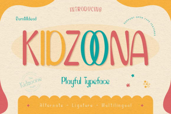 Kidzoona: A Cheerful Handwriting Font for Business Branding