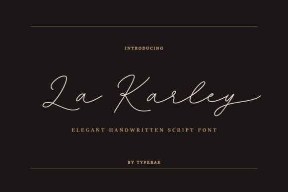 La Karley: A Designer’s Real-World Font Review for Branding and Visual Projects