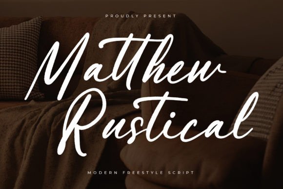 Matthew Rustical: A Luxury Script Font That Elevates Your Brand Identity