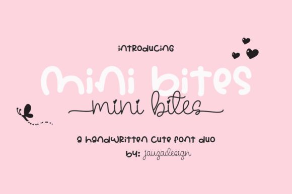 Mini Bites Font Review: Sweet Handwritten Type for Branding