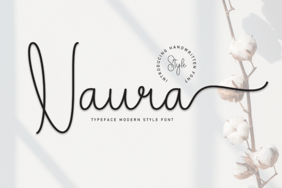 Naura Font: Elevate Digital Campaigns with Handwritten Charm