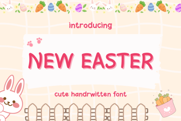 New Easter Font: Handwritten Charm for Digital Campaigns