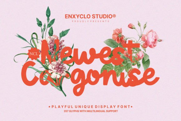 Newest Cargonise: A Playful Handwritten Font for Modern Editorial Design