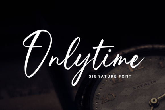 Onlytime: A Script Font That Elevates Campaign Typography