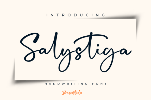 Salystiga Font: Elevating Brand Identity with Elegant Script