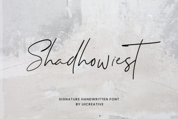 Shadhowiest Font Review: Elegant Script for Brand Identity
