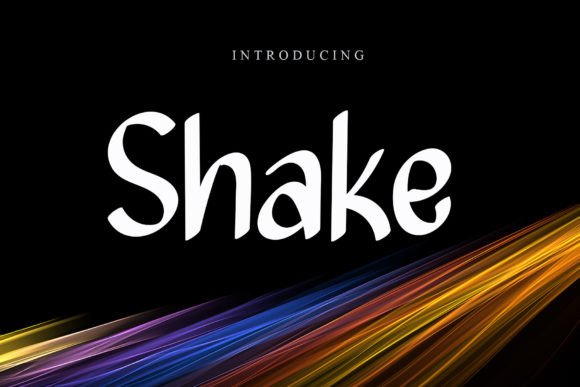 Shake: A Handwritten Script Font That Elevates Web Typography