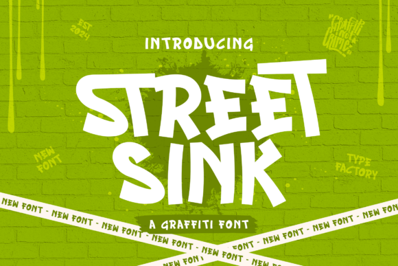 Street Sink Font: Adding Urban Grit to Editorial Design