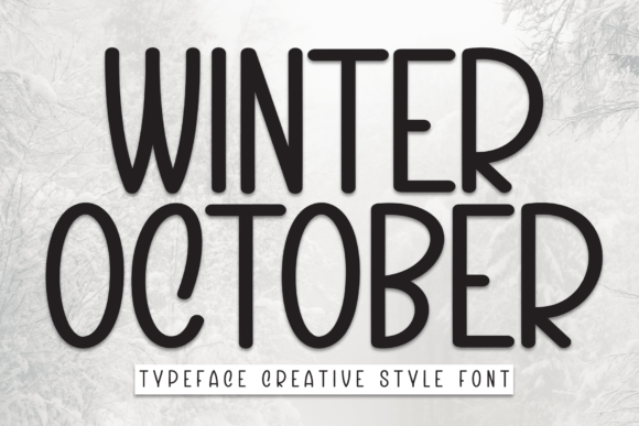 Winter October Font: Adding Warmth to Web Layouts