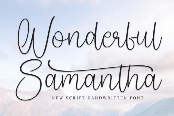Wonderful Samantha Font: Elevating Digital Brand Design